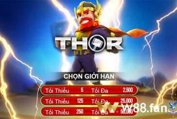 Tìm hiểu cách chơi game Thor Thần Sấm tại W88