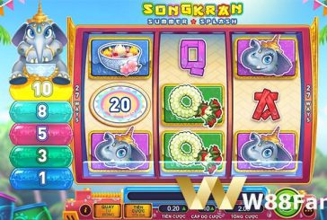 Hướng dẫn cách chơi Songkran: Summer Splash slot trực tuyến